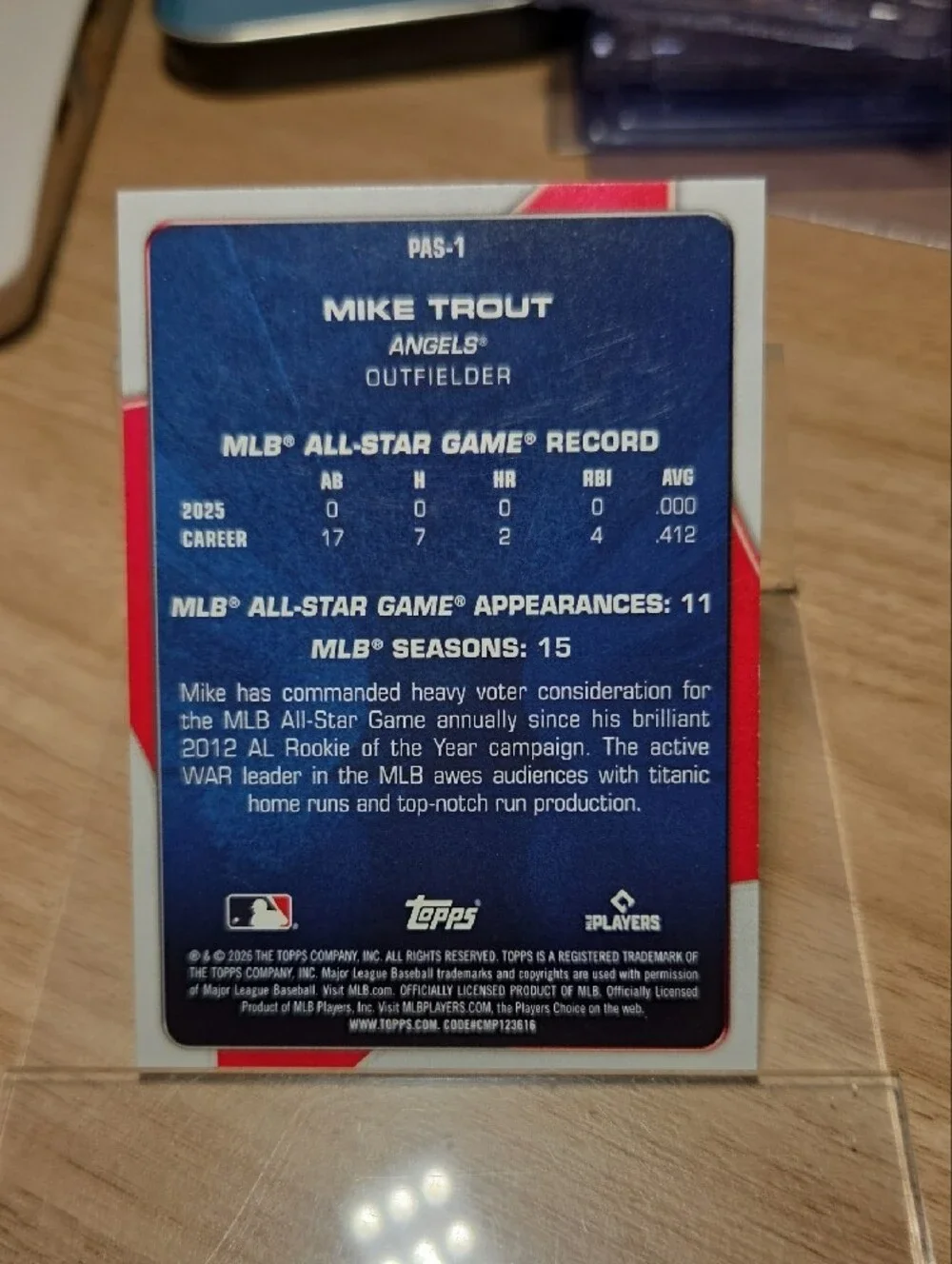 Topps baseball trading